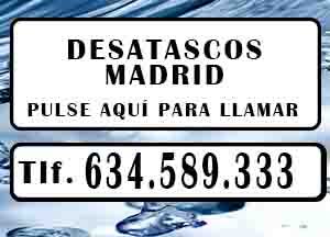 Desatascos Agustin de Guadalix Urgentes
